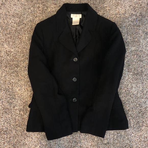Worthington blazer / suit jacket 4P black coat - Picture 5 of 6